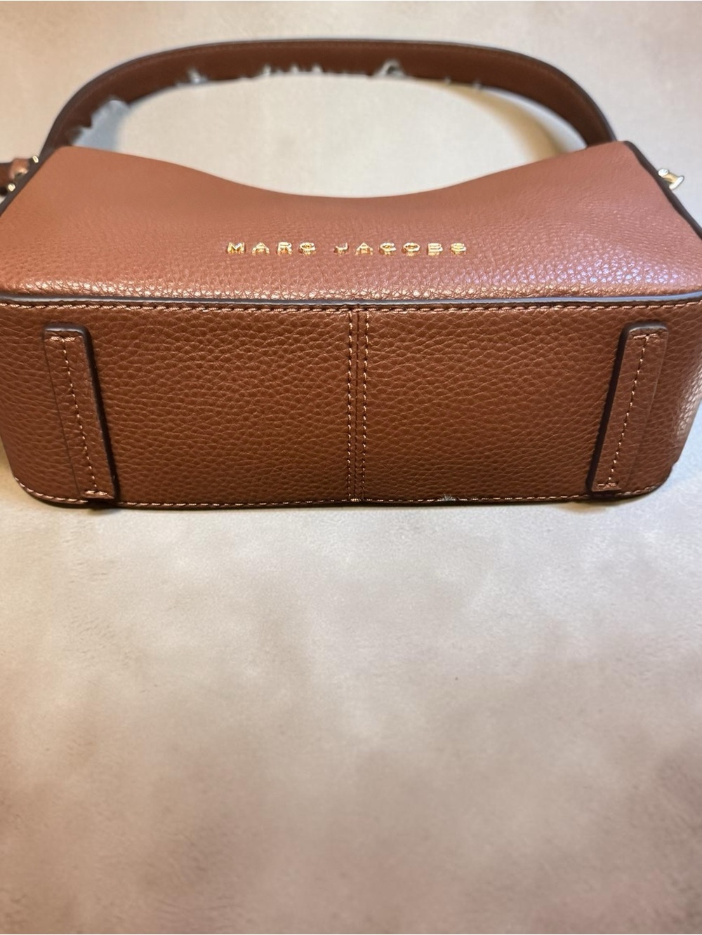 Marc Jacobs Drifter Small Convertible Shoulder Bag in Cognac NWT - Picture 2 of 10